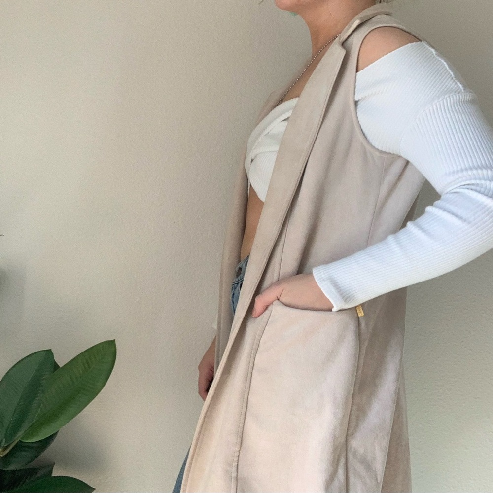 Calvin Klein Sleeveless Duster